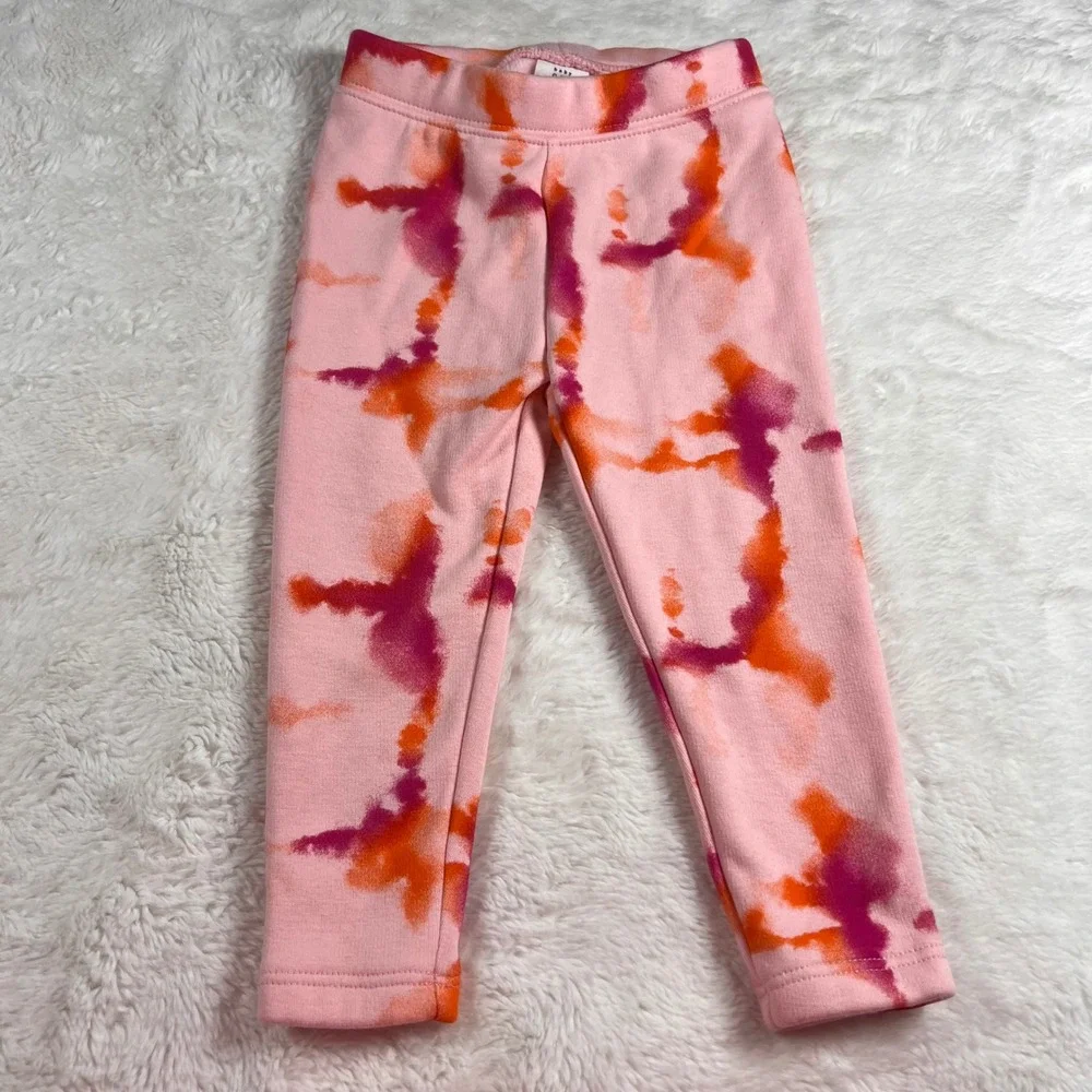 Baby Gap Tie Dye‎ Leggings Pink Orange Purple Toddler 18-24 Months
